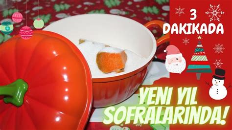 YILBAŞI KLASİKLERİNDEN YENİ YIL SOFRASI TATLI TARİFİ 3 DAKİKADA KABAK