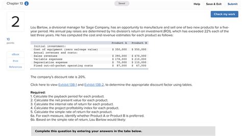 Chapter 13 G Saved Help Save Exit Submit Check My Chegg