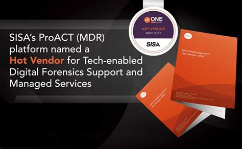 SISA Named A Hot Vendor In HFS OneOffice Hot Vendors Report