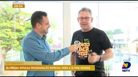 Oktoberfest 2023 Blumenau divulga programação especial para a última