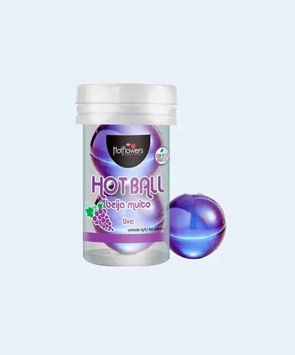 Bolinha Explosiva De Uva Hot Ball HOT FLOWERS Bolinha Explosiva De