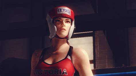 Sports Model Red Boxing Person Clothing Dead Or Alive 5 Muscle