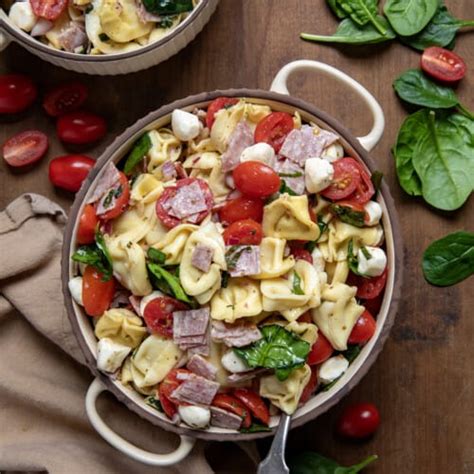 Tortellini Pasta Salad I Am Homesteader