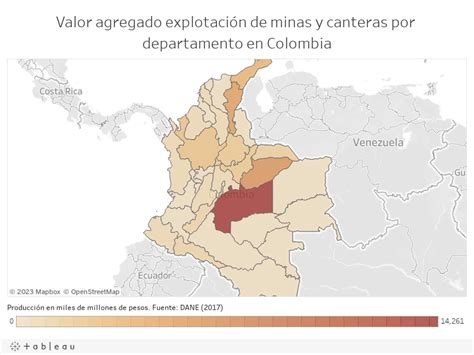 Mapas Económicos Claves De Colombia Actualizado