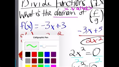 Math Tutorial Divide Functions Ixl O3 Youtube