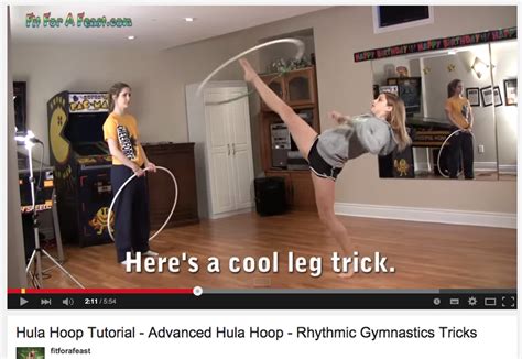 Hula Hoop Tutorial - Advanced Hula Hoop - Rhythmic Gymnastics Tricks ...