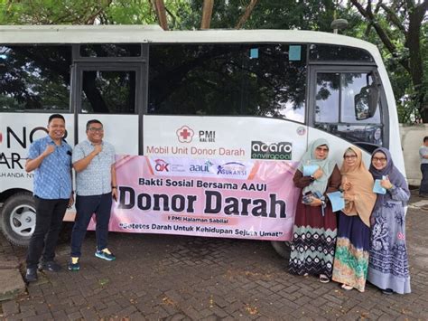 AAUI Banjarmasin Gelar Bakti Sosial Donor Darah Jejakrekam