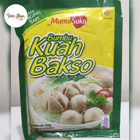 Jual Mamasuka Bumbu Kuah Bakso 250 Gram Shopee Indonesia