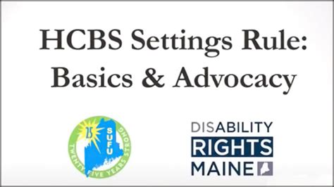 New Drm And Sufu Training Video On Hcbs Settings Rule Center For