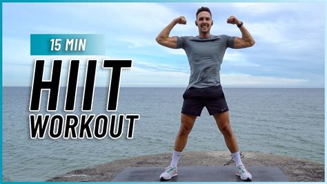 15 Minute Fat Burning Cardio HIIT Workout Burn 300 Calories No