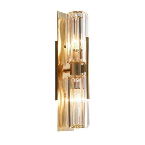 Modern golden crystal wall light for living room bedroom bedside TV background hall corrodor | N ...