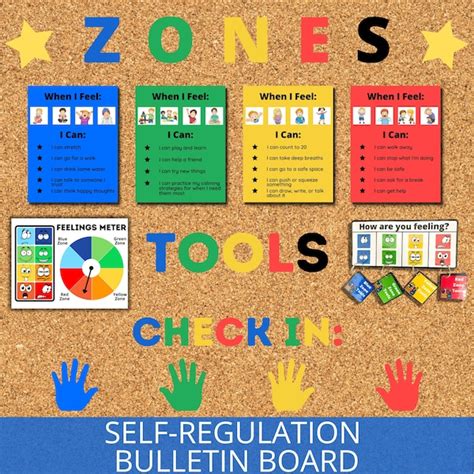 Emotional Regulation Bulletin Board Etsy