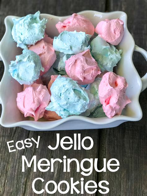 Easy Jello Meringue Cookies Are Perfect For Summer Fun