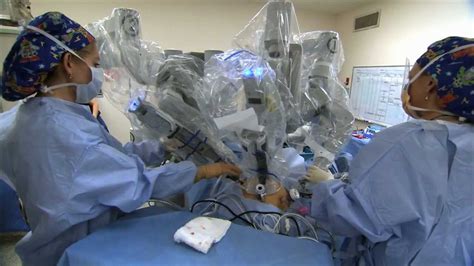 Gynecological Surgery Da Vinci Robotic Hysterectomies Uterine