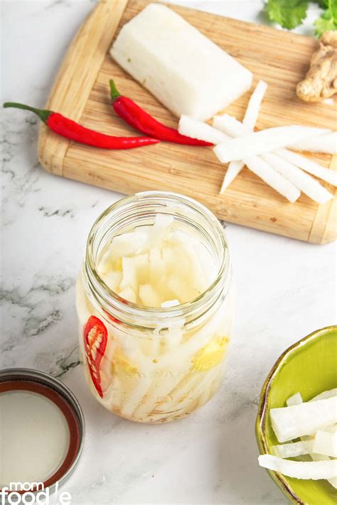 Pickled Daikon Radish Recipe - Mom Foodie