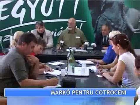 Udmr Mure L Va Propune Pe Marko Bela Candidat La Pre Edin Ie Youtube