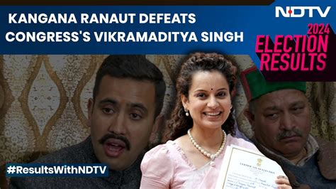 Himachal Pradesh Election Results Kangana Ranaut Wins Mandi Lok Sabha