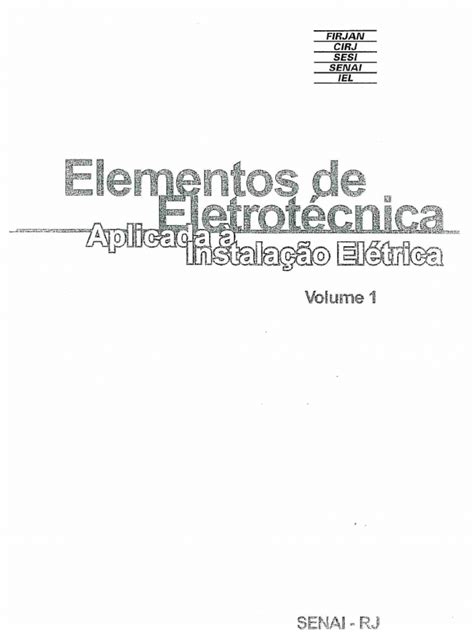 PDF Elementos De Eletrotecnica Senai DOKUMEN TIPS