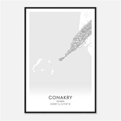 Conakry - Custom Maps & Posters