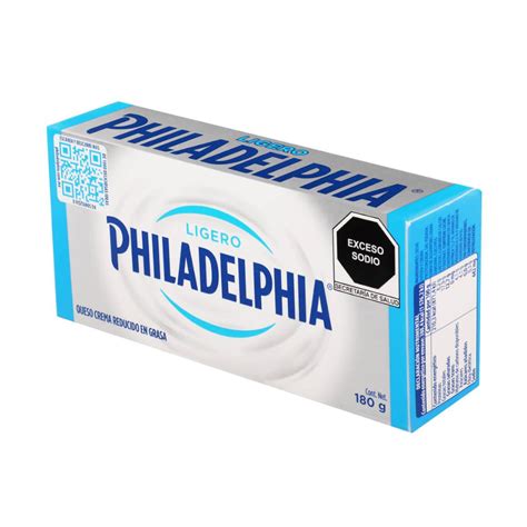 Queso Crema Reducido En Grasa Philadelphia 180 G 6 34 Oz