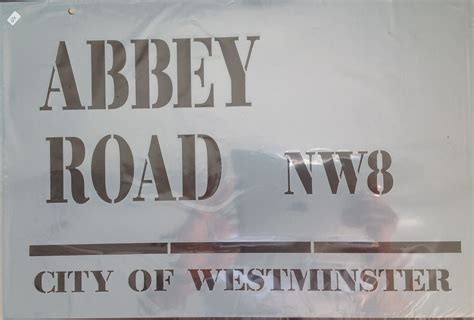 Abbey road | The Stencil Company