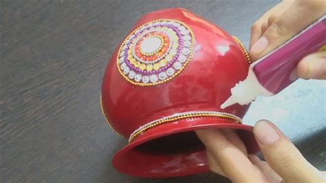 Diy Kalash Decoration For Wedding And Pooja Matki Decoration Pot