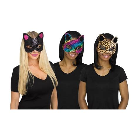 Cat Half Mask w Tattoos Set - Cappel's