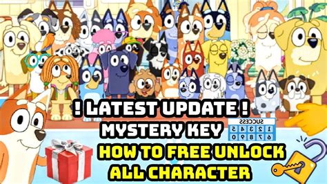 Bluey The Videogame Latest Update Mystery Key How To Free Unlock All