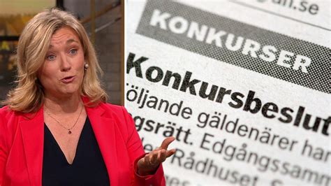 Dramatisk ökning Av Konkurser 34 Procent Fler I år