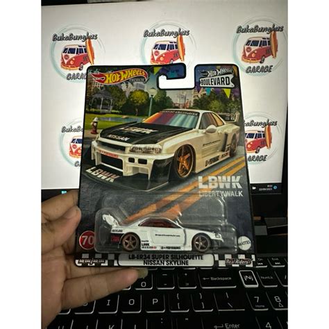 Jual Hot Wheels Premium Skyline R Lb Super Silhouette Lbwk Putih Boulevard Shopee Indonesia