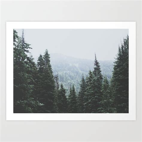 Forest Window Art Print By Luke Gram Society6