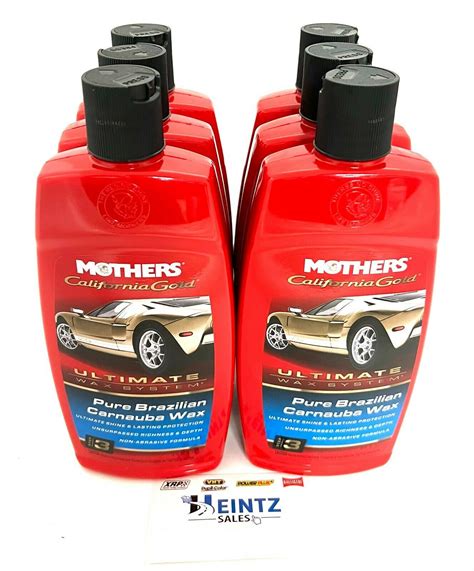 MOTHERS 05750 California Gold Pure Brazilian Carnauba Wax 6 PACK