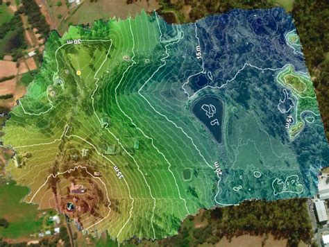 Aerial Photographs Satellite Images And Topographic Maps Lab Report