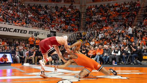 Oklahoma State Wrestling Izzak Olejnik Ready For Big 12 Championships