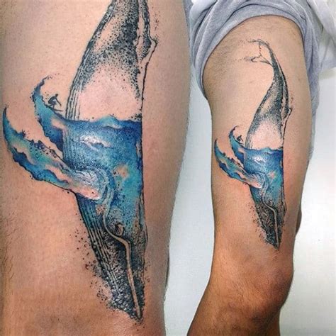 90 Surf Tattoos For Men Oceanic Design Ideas