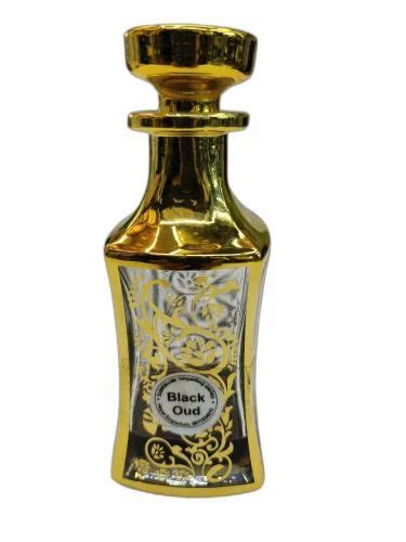 Yellow Concentrated Perfume Oil Black Oud Attar Packaging Type Glass