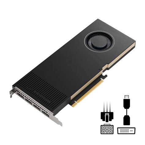 Placa De V Deo Quadro Rtx A Pny Nvidia Gb Gddr Ecc Ray