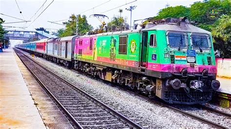 Agartalasmvt Humsafar Exp Powered By A Special Loco Is Thundering