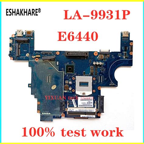 Eshakhare La P For Dell Latitude E Laptop Motherboard La P