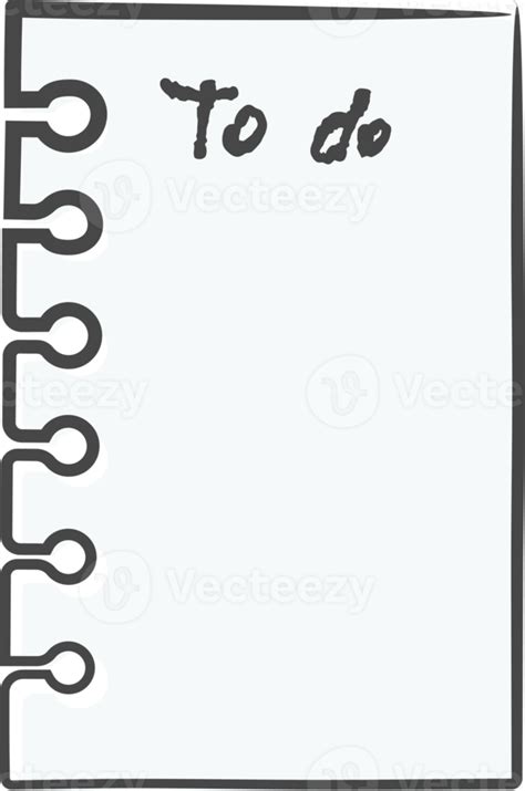 Checklist Doodle Hand Drawn Sketch Style 21518954 PNG