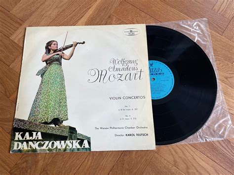 Kaja Danczowska Mozart Violinconcertos No A K P P Tradera