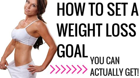 How To Set A Weight Loss Goal Christina Carlyle