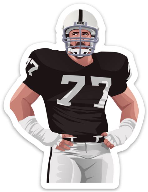 Lyle Alzado Magnet Nfl Oakland Raiders Vector Image Football Sports Ebay