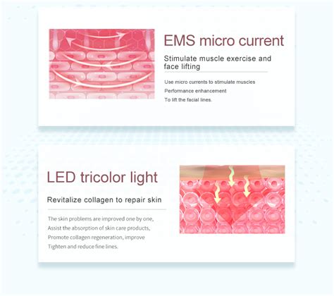 Supply Ems Led Hot Cold Facial Firming Instrument Light Therapy Device Skin Firming Device Spa