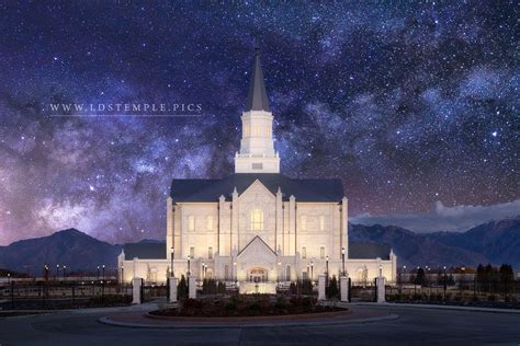 Taylorsville Temple For Eternity - LDS Temple Pictures