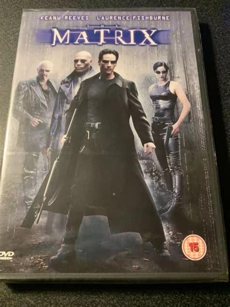 The Matrix Dvd Keanu Reeves Carrie Anne Moss Laurence Fishburne