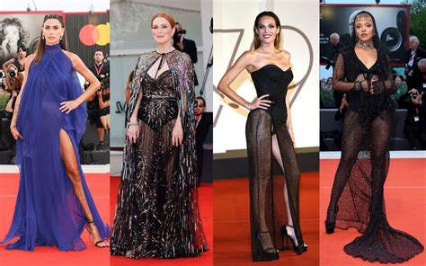 Festival Di Venezia Trasparenze E Nude Look Per Le Star Sul Red Carpet FOTO