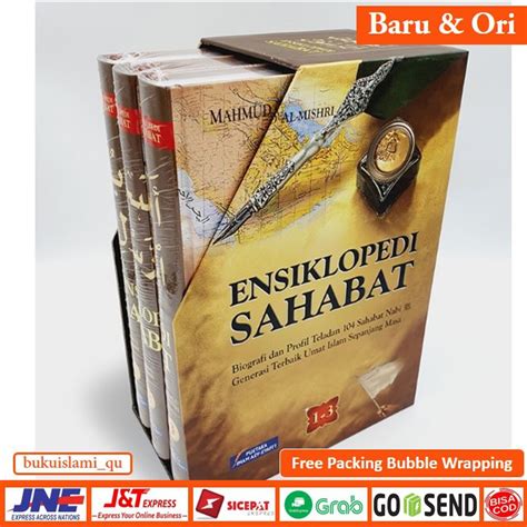 Jual 1 Set Buku Ensiklopedi Sahabat 3 Jilid Lengkap Biografi Dan Profil