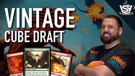 A Glorious Vintage Cube Draft Mtg Lsv Youtube