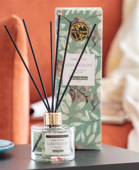 Shop Aromatic Lemongrass Scented Flavor Reed Diffuser Soul And Scents